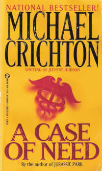 A Case of Need By Michael Crichton