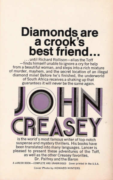 Call the Toff By John Creasey