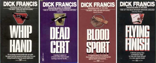Boxed Set of 4 Classic Novels By Dick Francis