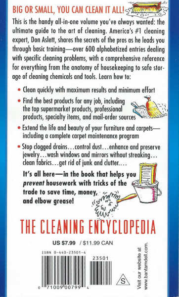 The Cleaning Encyclopedia By Don Aslett