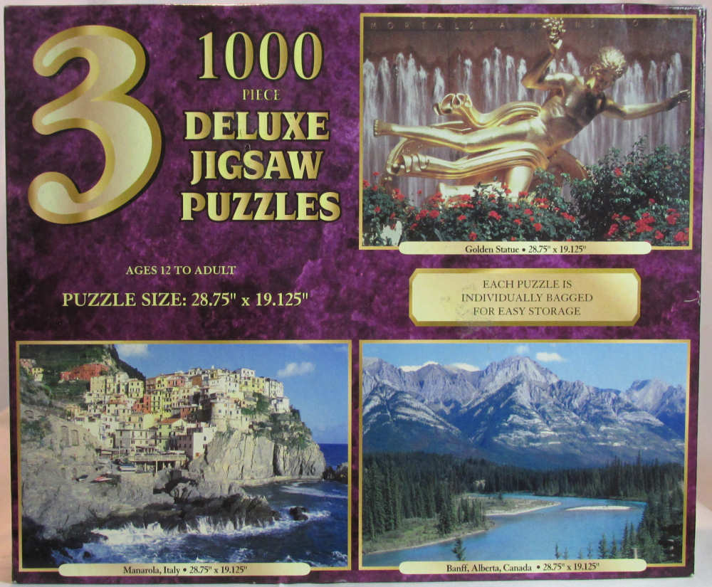 3 - 1000 piece Puzzles